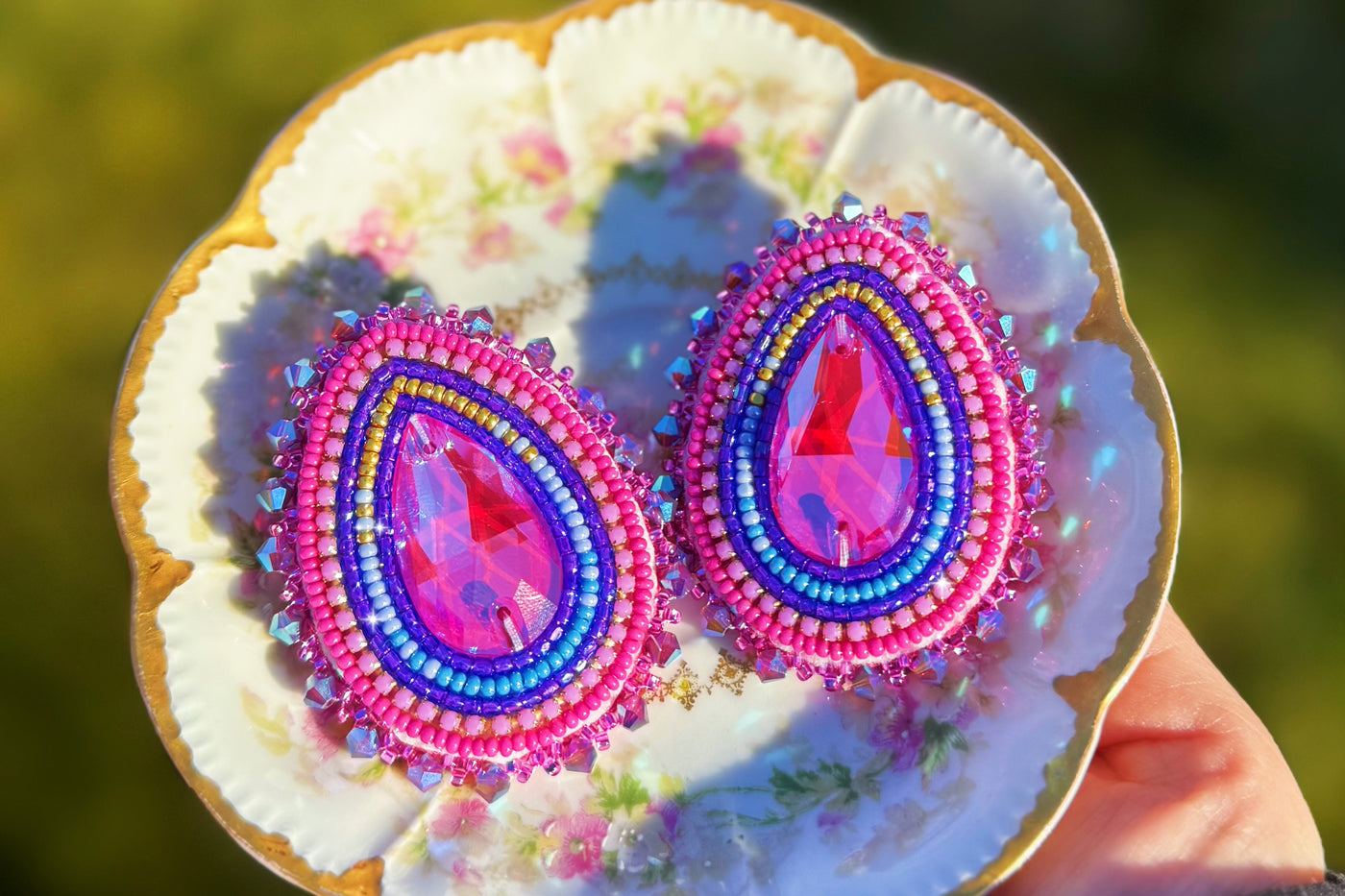 Fair dust earrings