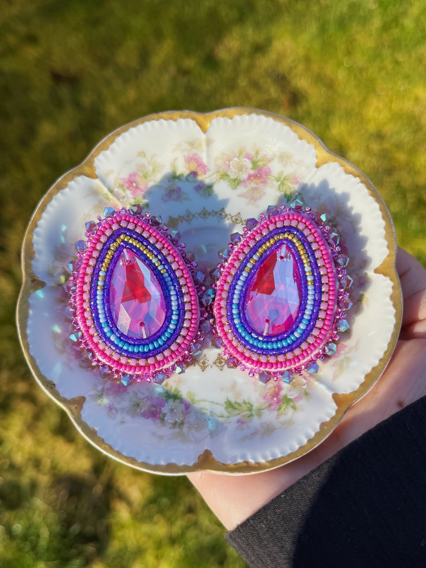 Fair dust earrings
